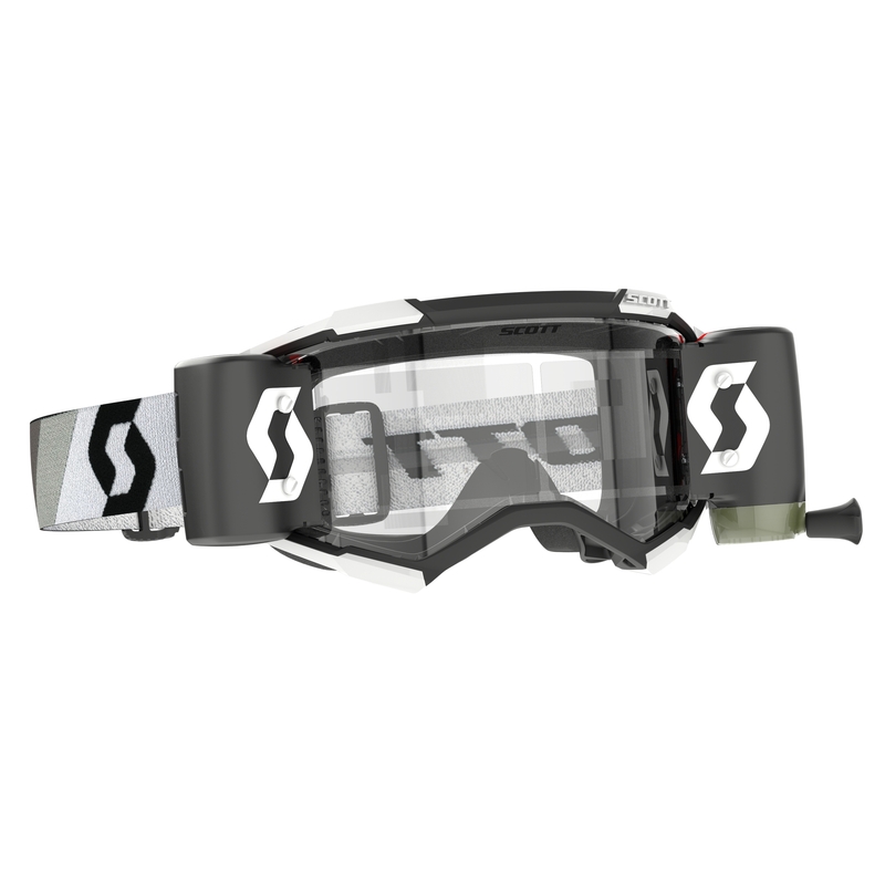 Scott Fury WFS Premium zwart-witte motorcrossbril