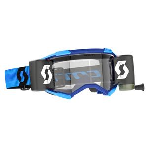 Scott Fury WFS motorcrossbril blauw-zwart