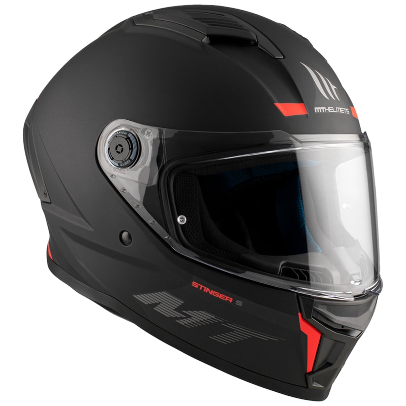 MT Stinger 2 integraalhelm zwart mat