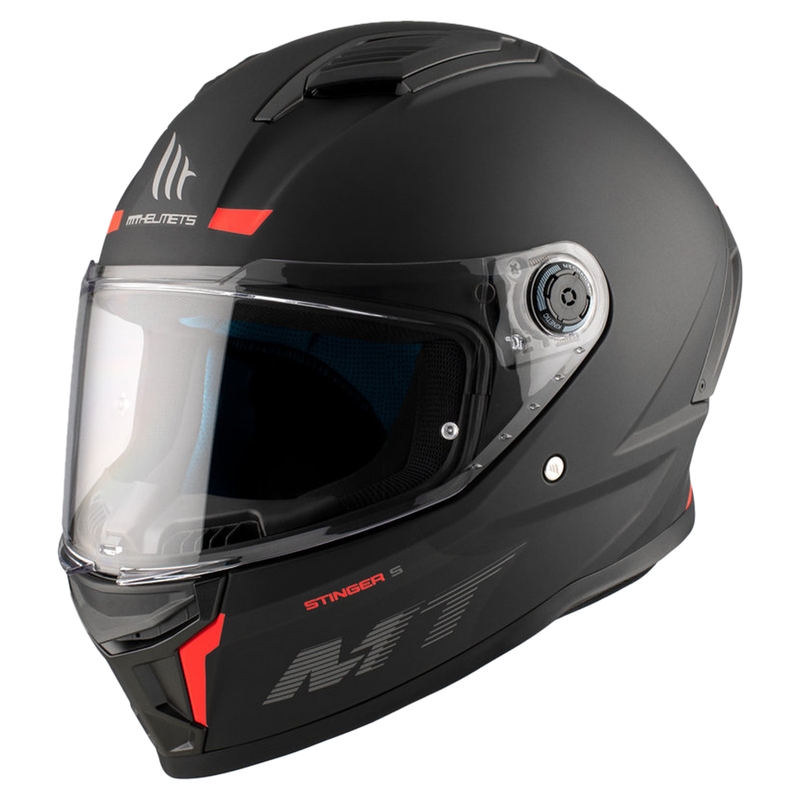 MT Stinger 2 integraalhelm zwart mat