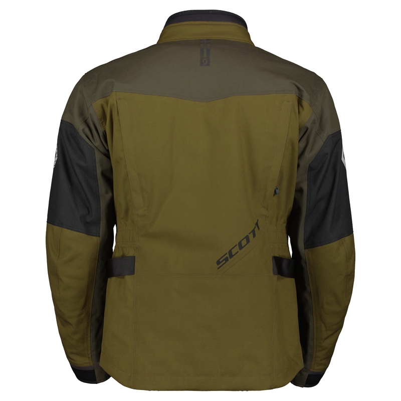 Motorjas SCOTT VOYAGER DRYO zwart-bruin-olijf