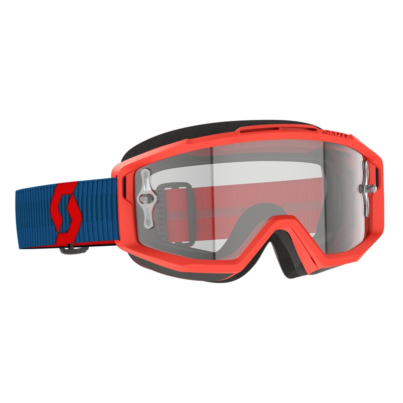 Motorcrossbril SCOTT Split OTG blauw-fluorood