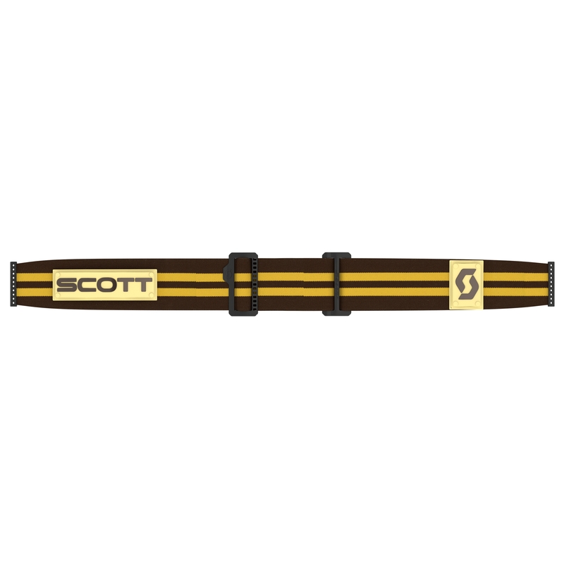 Motorcrossbril SCOTT 89X Era bruin-zilver
