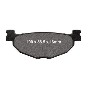 Brzdové destičky EBC