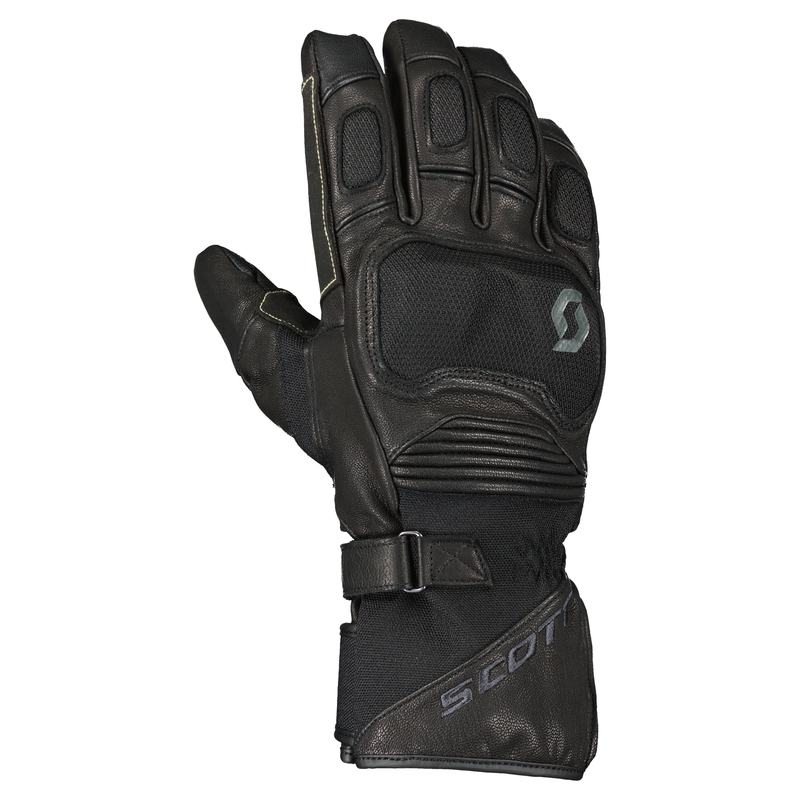 Motorhandschoenen SCOTT PRIORITY PRO GTX zwart uitverkoop