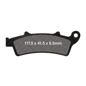 Brzdové destičky EBC