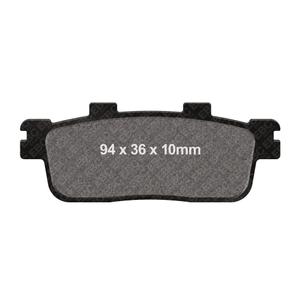 Brzdové destičky EBC