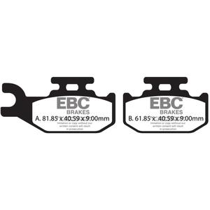 Brzdové destičky EBC