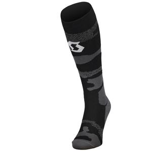 Sokken SCOTT MID LONG CAMO grijs en wit