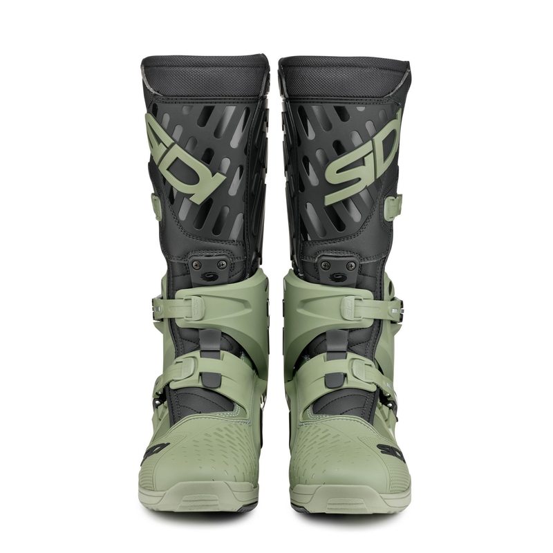 Boty na motorku SiDi Crossair zeleno-černé