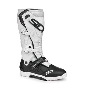 SiDi Crossair zwart-witte motorlaarzen