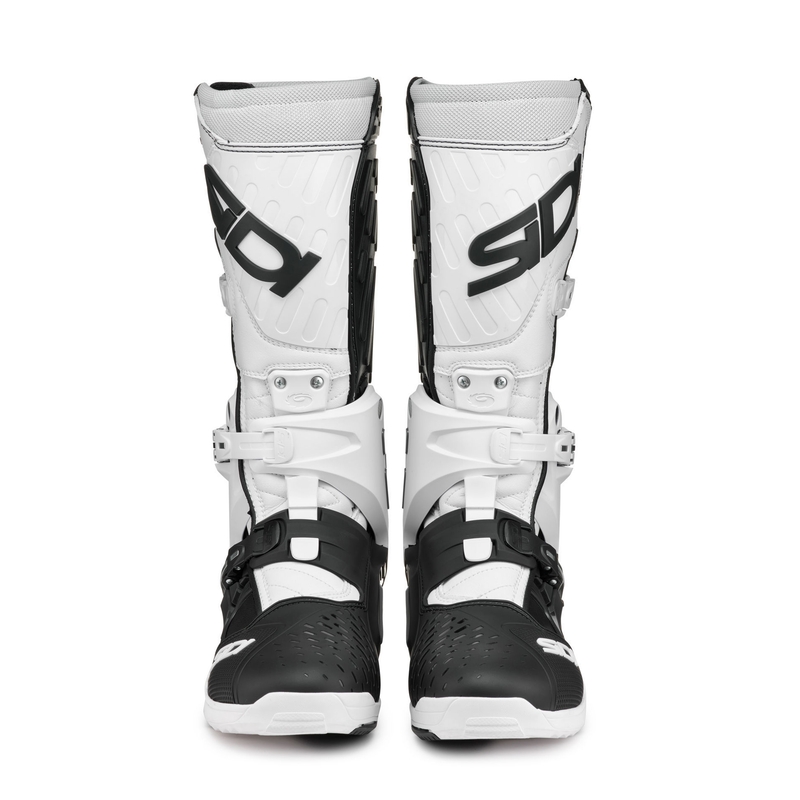 SiDi Crossair zwart-witte motorlaarzen
