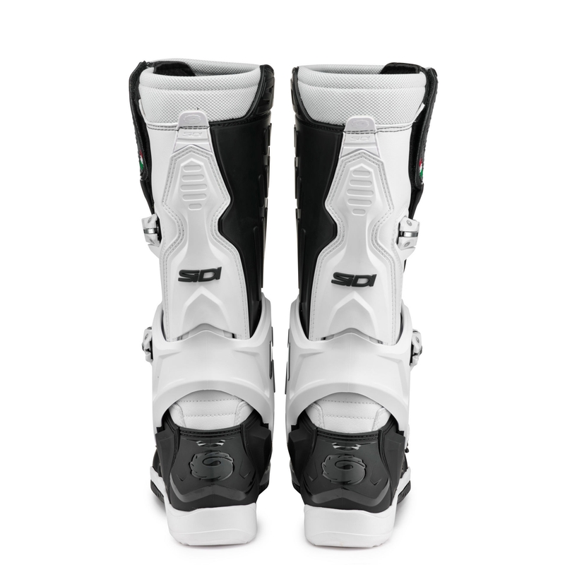 SiDi Crossair zwart-witte motorlaarzen