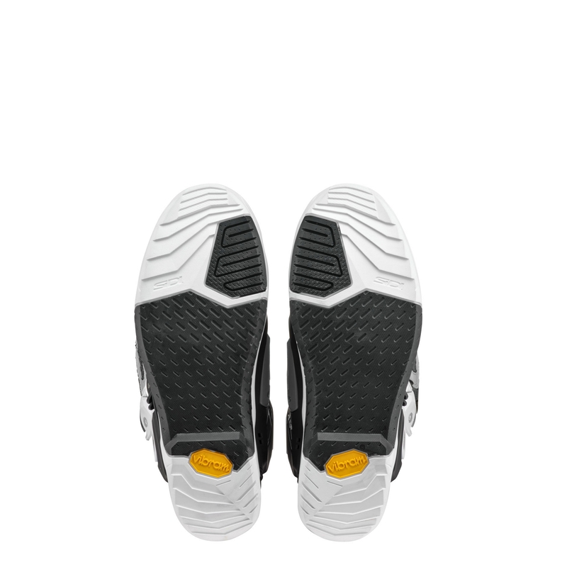 SiDi Crossair zwart-witte motorlaarzen
