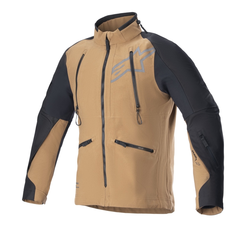Alpinestars Hyde XT Drystar XF motorjas zand zwart