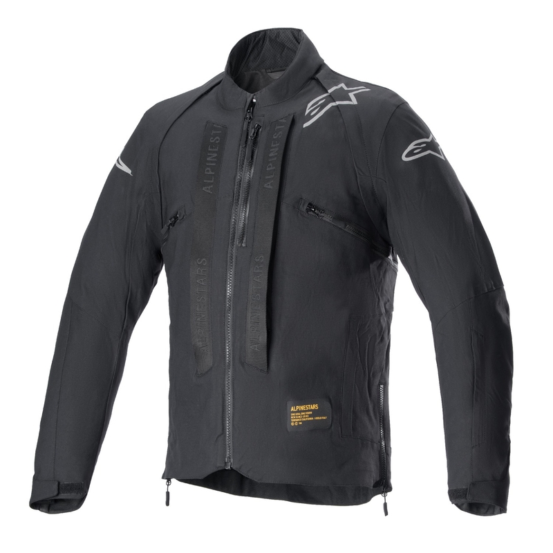 Alpinestars Techdura zwarte reflecterende motorjas