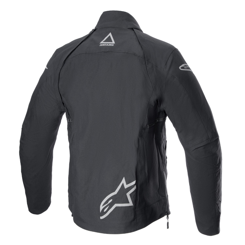 Alpinestars Techdura zwarte reflecterende motorjas