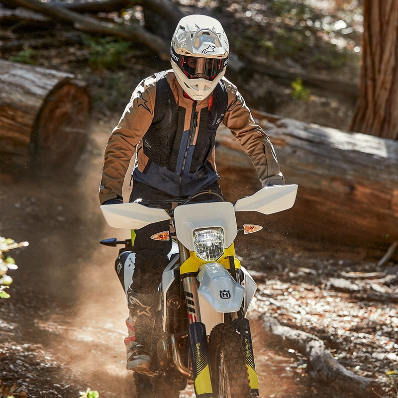 Alpinestars Techdura zwarte reflecterende motorjas