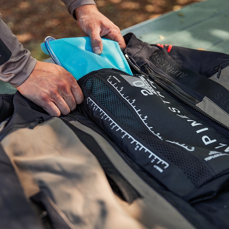 Alpinestars Techdura zwarte reflecterende motorjas