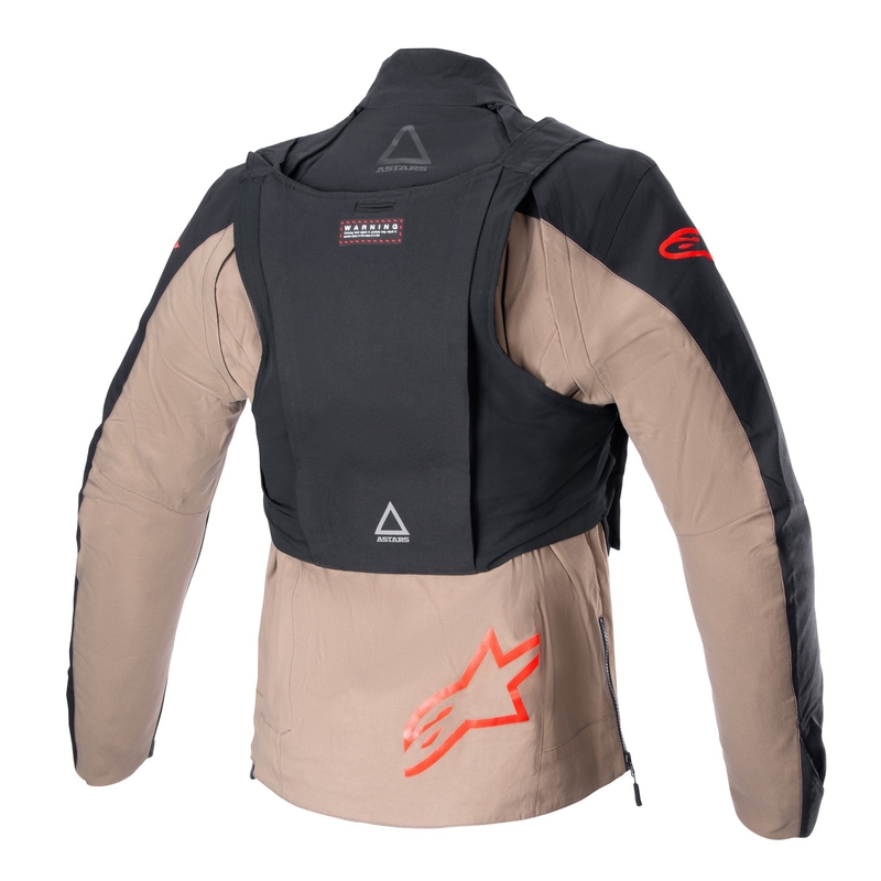Alpinestars Techdura zwart en bruin motorjack