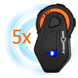 Set van 5 Bluetooth-intercom T-MAX