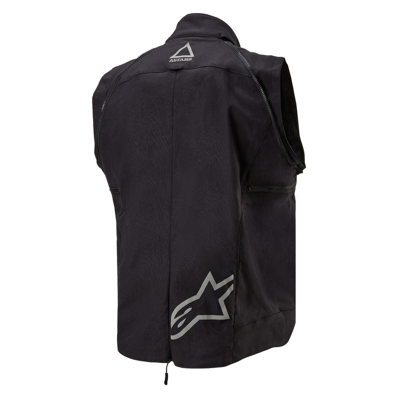 Alpinestars Techdura zwart-bruin-donkerblauw motorjack