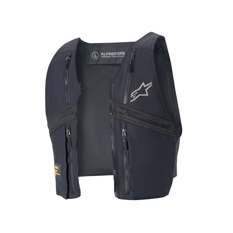 Alpinestars Techdura zwart-bruin-donkerblauw motorjack