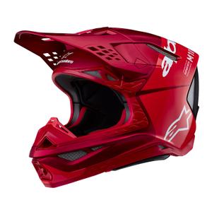 Alpinestars Supertech S-M10 Flood motorcrosshelm mat fluorood