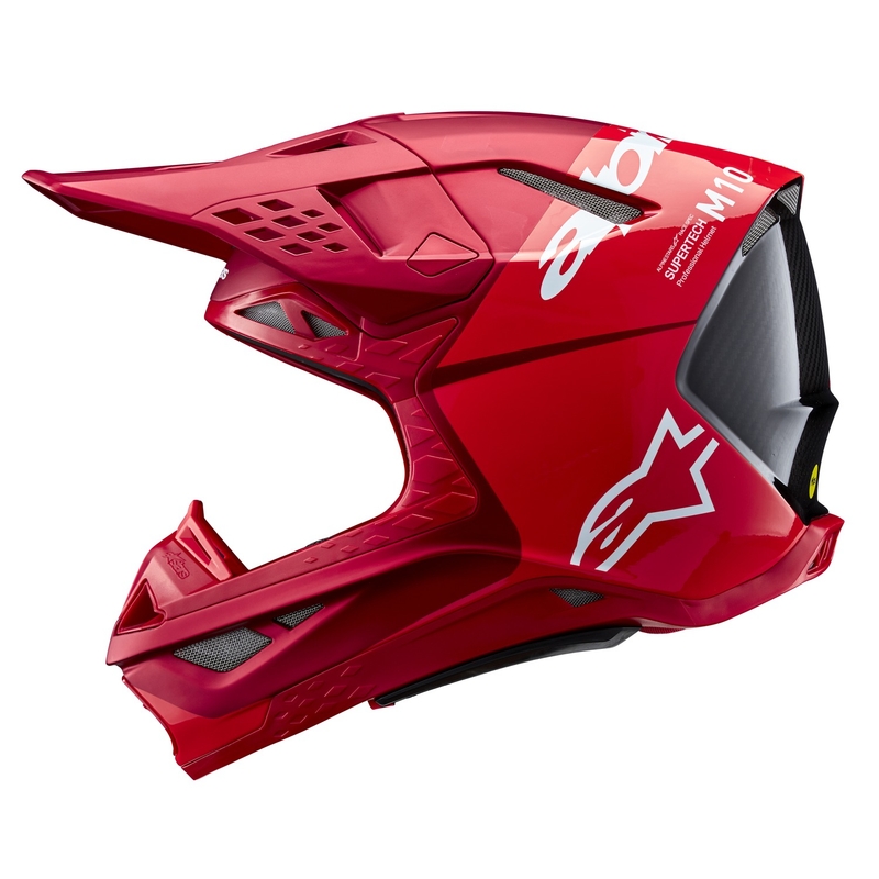 Alpinestars Supertech S-M10 Flood motorcrosshelm mat fluorood