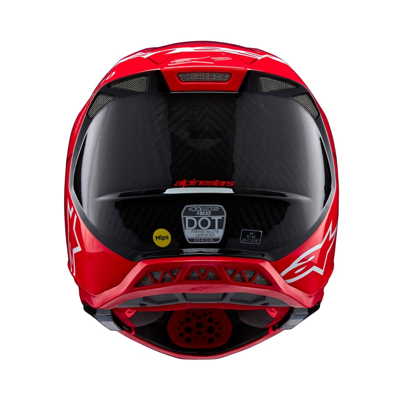 Alpinestars Supertech S-M10 Flood motorcrosshelm mat fluorood