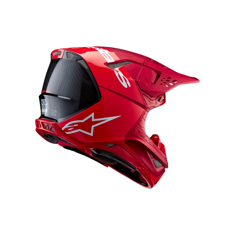 Alpinestars Supertech S-M10 Flood motorcrosshelm mat fluorood