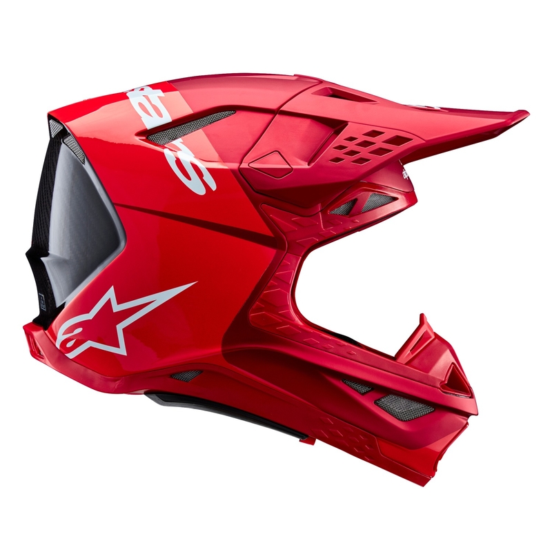 Alpinestars Supertech S-M10 Flood motorcrosshelm mat fluorood