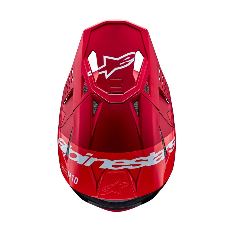 Alpinestars Supertech S-M10 Flood motorcrosshelm mat fluorood