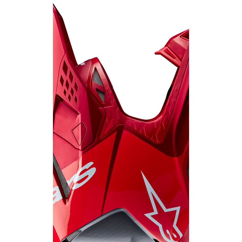 Alpinestars Supertech S-M10 Flood motorcrosshelm mat fluorood