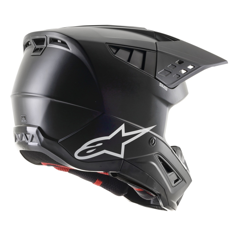 Alpinestars S-M5 Solid Motorcrosshelm matzwart