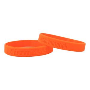 Armband MotoZem CZ Ik ben een motorrijder oranje