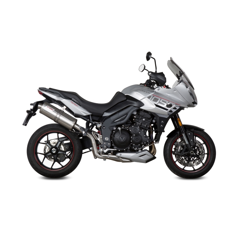 Koncovka výfuku STORM OVAL Nerez