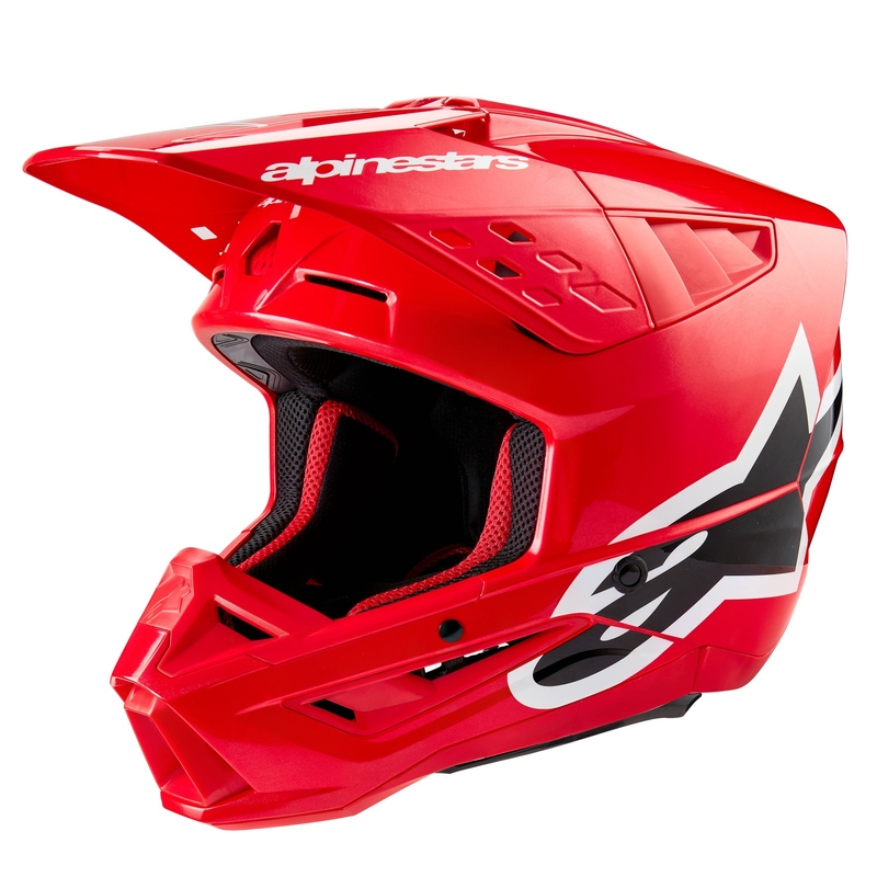 Alpinestars S-M5 Corp rode motorcrosshelm