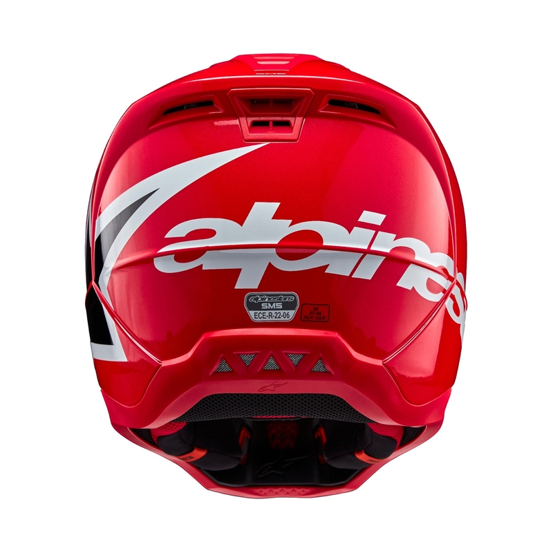 Alpinestars S-M5 Corp rode motorcrosshelm
