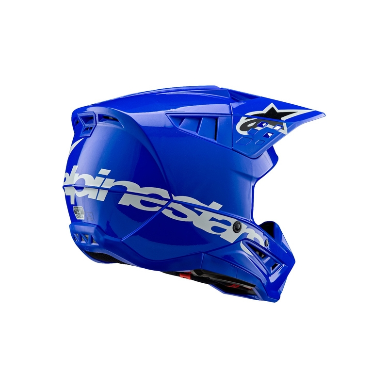 Alpinestars S-M5 Corp motorcrosshelm blauw