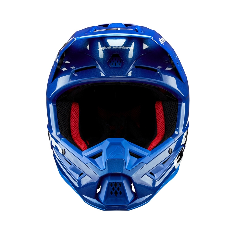 Alpinestars S-M5 Corp motorcrosshelm blauw