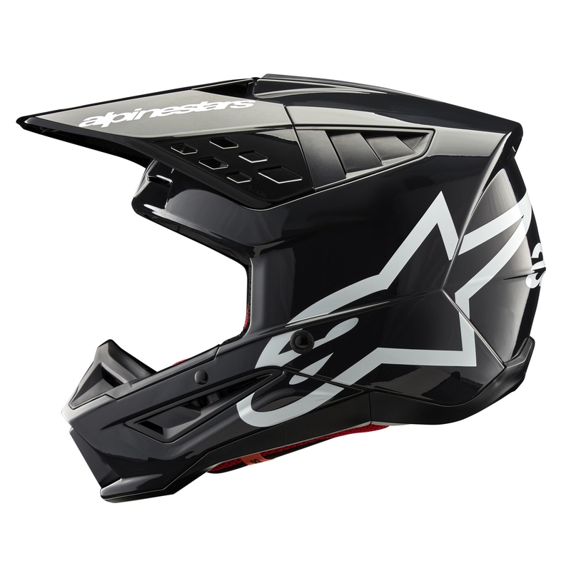 Alpinestars S-M5 Corp motorcrosshelm donkergrijs
