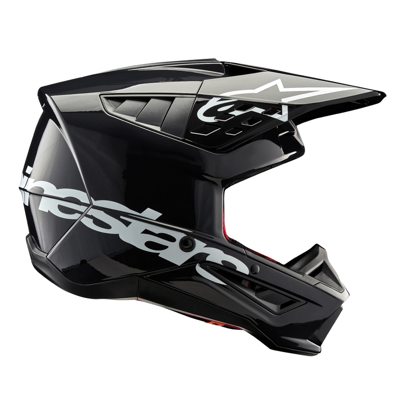 Alpinestars S-M5 Corp motorcrosshelm donkergrijs