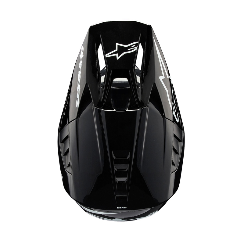 Alpinestars S-M5 Corp motorcrosshelm donkergrijs