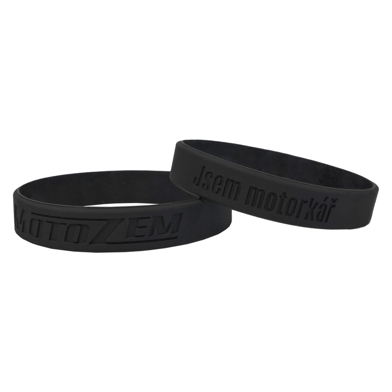 Armband MotoZem CZ Ik ben een biker zwart