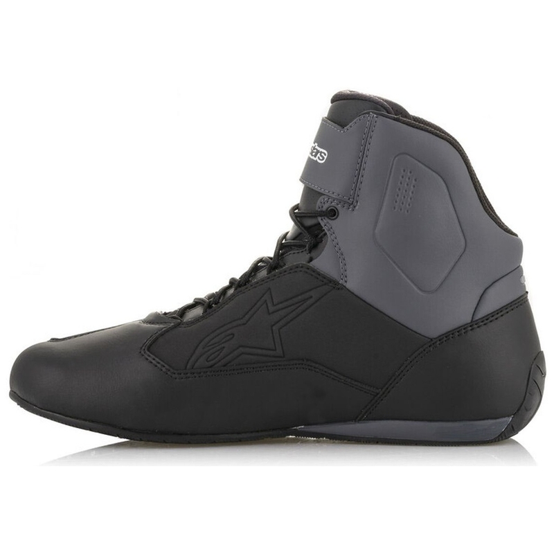Alpinestars Faster-3 Drystar zwart-grijs-fluo geel motorlaarzen