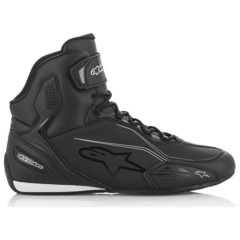 Alpinestars Stella Faster zwart met zilveren motorlaarzen voor dames