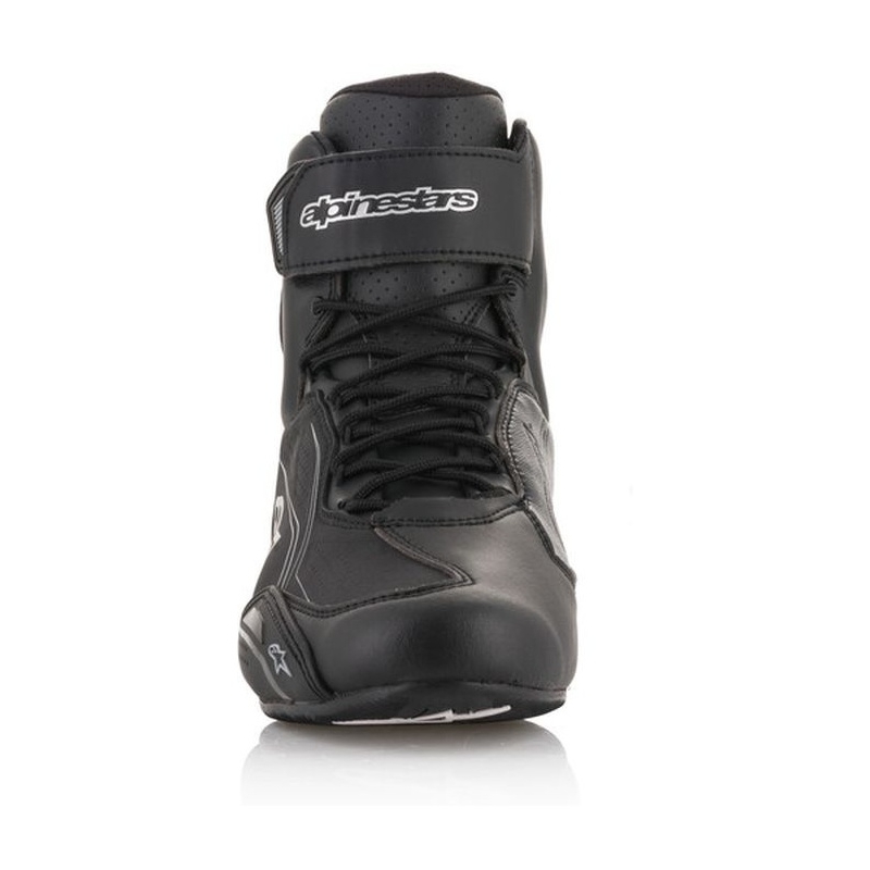 Alpinestars Stella Faster zwart met zilveren motorlaarzen voor dames