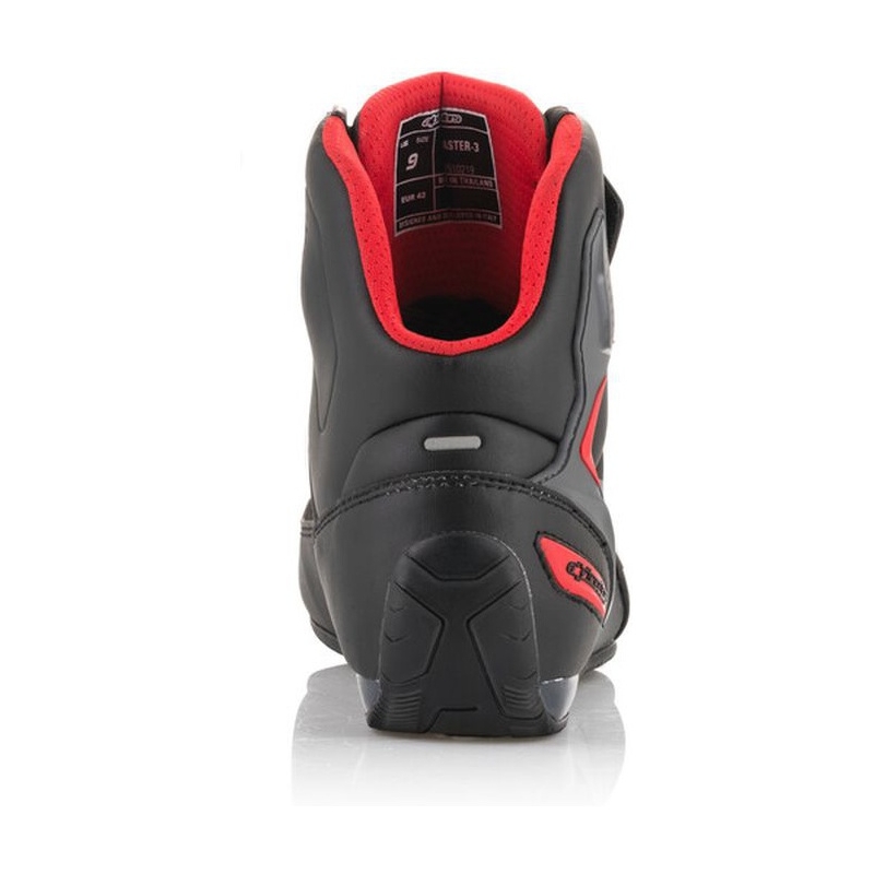 Alpinestars Faster-3 zwart-grijs-rode motorlaarzen