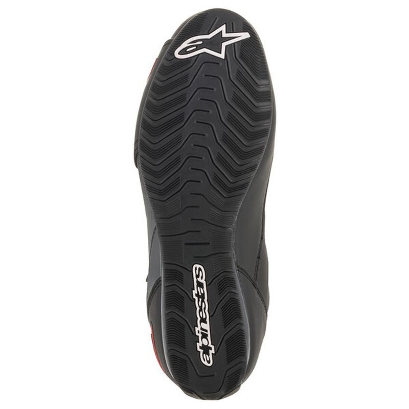 Alpinestars Faster-3 zwart-grijs-rode motorlaarzen